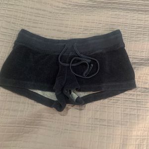 navy blue hard tail shorts